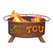 Patina Products F428 TCU Steel Outdoor Fire Pit - 24 x 24 x 11 in. - Natural Rust Patina Finish