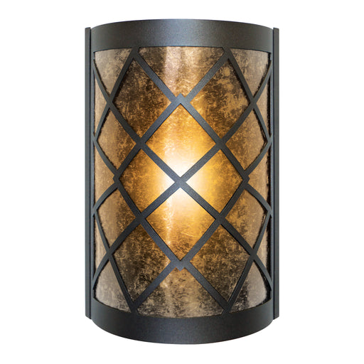 PD Metals MOS018SL Mosaic Interior Skyline Series Wall Sconce 4 x 8 x 12 in. Midnight Metallic Color