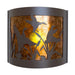 PD Metals FD009FR Flying Duck Interior Right Facing Large Wildlife Series Wall Sconce 4.5 x 14 x 12 in. Cappuccino Color