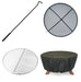 Patina Products Fire Pit Accessory D047 Accessories Kit - Black Finish