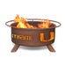 Patina Products F225 Miami Steel Outdoor Fire Pit - 24 x 24 x 11 in. - Natural Rust Patina Finish