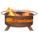 Patina Products F240 Penn State Steel Outdoor Fire Pit - 24 x 24 x 11 in. - Natural Rust Patina Finish