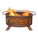 Patina Products F425 Cincinnati Steel Outdoor Fire Pit - 24 x 24 x 11 in. - Natural Rust Patina Finish