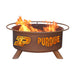 Patina Products F229 Purdue Steel Outdoor Fire Pit - 24 x 24 x 11 in. - Natural Rust Patina Finish