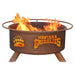 Patina Products F411 Montana Steel Outdoor Fire Pit - 24 x 24 x 11 in. - Natural Rust Patina Finish