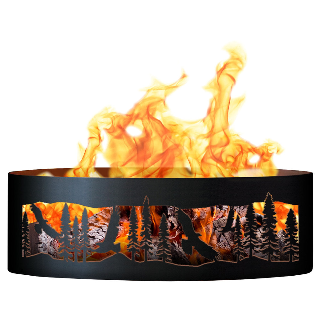 48 Inch Diameter Fire Rings and Fire Pits