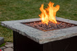 Endless Summer GAD1445DH LP Gas Outdoor Firepit with Handcrafted Chisled Mantel - 30 x 30 x 24 in. - Black Color