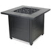 Endless Summer GAD1499M LP Gas Outdoor Fire Table with Stamped Tile Design - 30 x 30 x 24.21 in. - Black Color