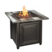 Endless Summer GAD15289ES The Alton LP Gas Firepit - 30 x 30 x 24 in. - Black Color