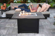 Endless Summer GAD17107ES The Marc Rectangular LP Gas Outdoor Fire Pit - 40 x 28 x 24.8 in. - Black Color