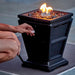 Endless Summer GLT1343SP 15" LP Gas Outdoor Fire Column - 11.02 x 11.02 x 14.96 in. - Black Color