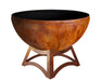 Ohio Flame OF41ABFC_HB 41" Fire Chalice Artisan Fire Bowl with Hollow Base - 41 x 41 x 24 in. - Patina Finish