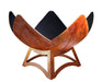 Ohio Flame OF41ABFF_HB 41" Fire Flower Artisan Fire Bowl with Hollow Base - 41 x 41 x 24 in. - Patina Finish