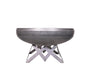 Ohio Flame OF42LTY_AB 42" Liberty Fire Pit with Angular Base - 42 x 42 x 22 in. - Natural Steel Finish