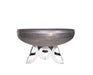 Ohio Flame OF48LTY_CR 48" Liberty Fire Pit with Circular Base - 48 x 48 x 24 in. - Natural Steel Finish