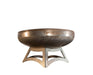 Ohio Flame OF24LTY_HB 24" Liberty Fire Pit with Hollow Base - 24 x 24 x 16 in. - Natural Steel Finish