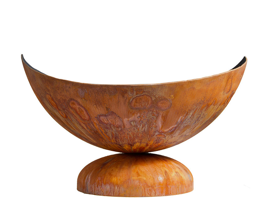 Ohio Flame OF41ABLU 41" Lunar Artisan Fire Bowl - 41 x 41 x 24 in. - Patina Finish