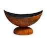 Ohio Flame OF37ABLU 37" Lunar Artisan Fire Bowl - 37 x 37 x 22 in. - Patina Finish