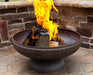 Ohio Flame OF30FPNSF 30" Patriot Fire Pit - 30 x 30 x 14.5 in. - Natural Steel Finish