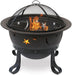 Endless Summer WAD1081SP Oil Rubbed Bronze Wood Burning Outdoor Firebowl with Stars And Moons - 29.53 x 29.53 x 27.95 in. - Bronze Color